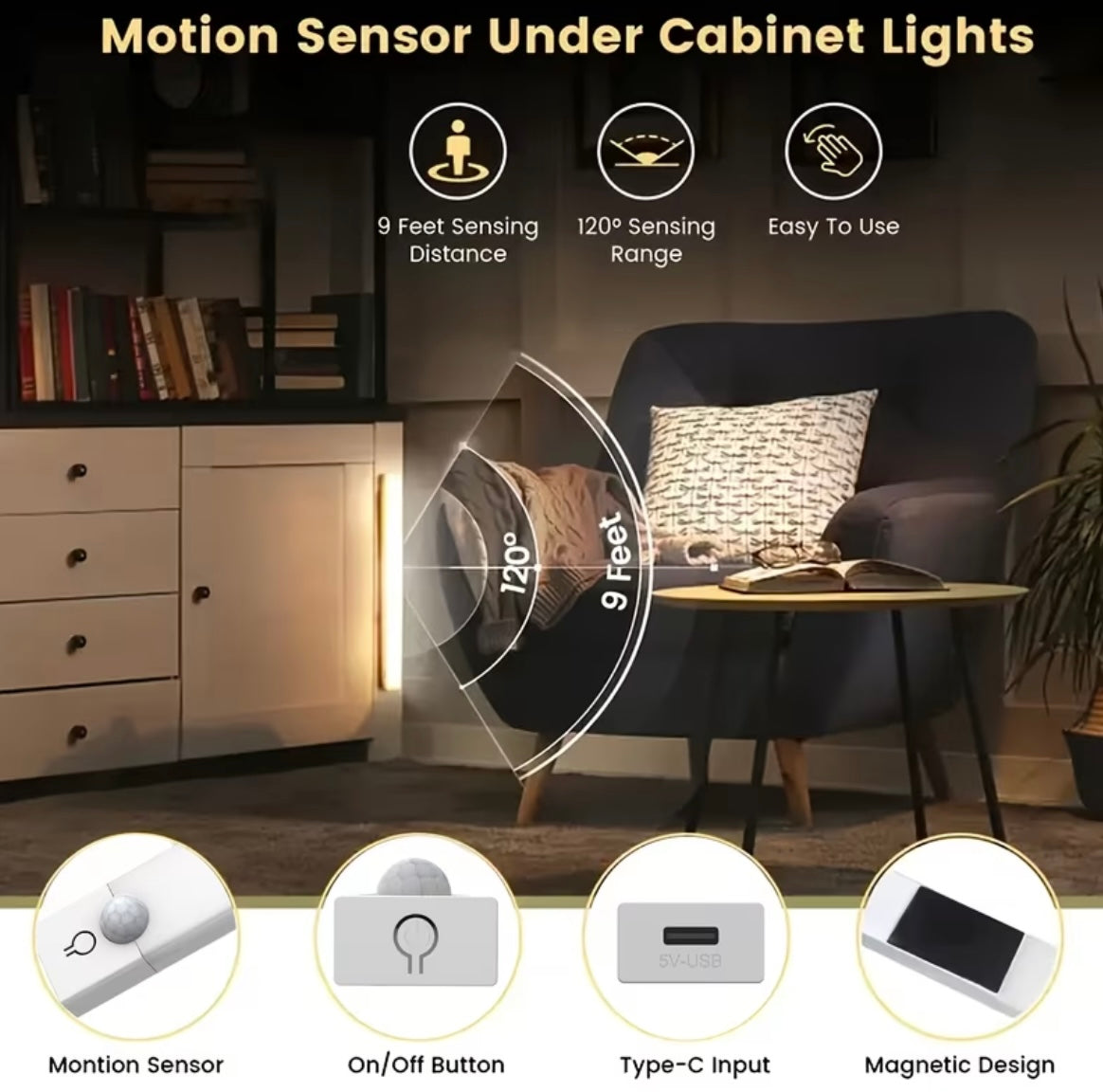 Cavial LED Motion Light Bar